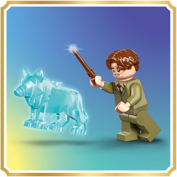Look out for Remus Lupin’s Wolf Patronus .