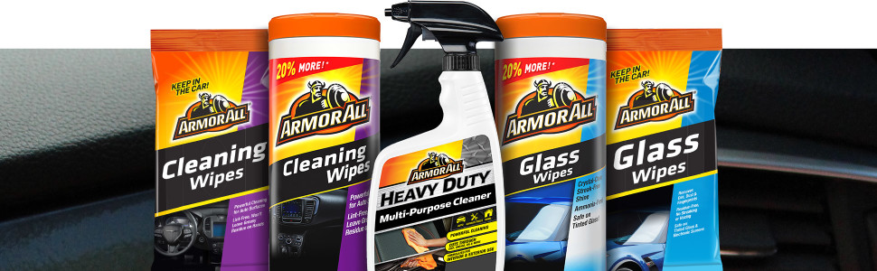 Armor All Auto Glass Cleaner, 4oz Spray Bottle, Vending Pack of 24