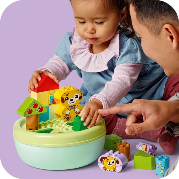 Dropping shapes through the holes fine-tunes focus skills.