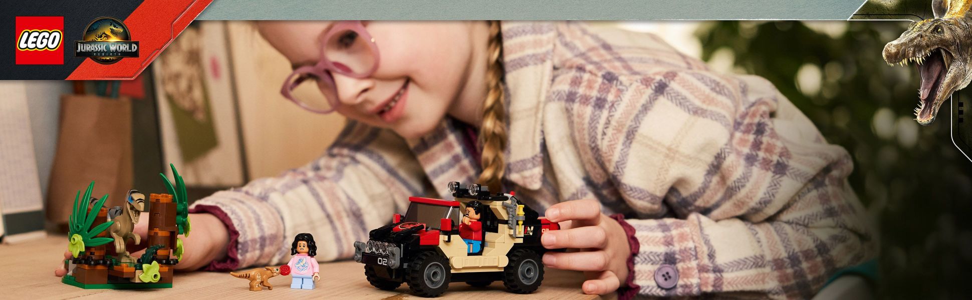 Young dinosaur or Jurassic World Rebirth movie fans will love building and playing with this detailed LEGO Jurassic World set.