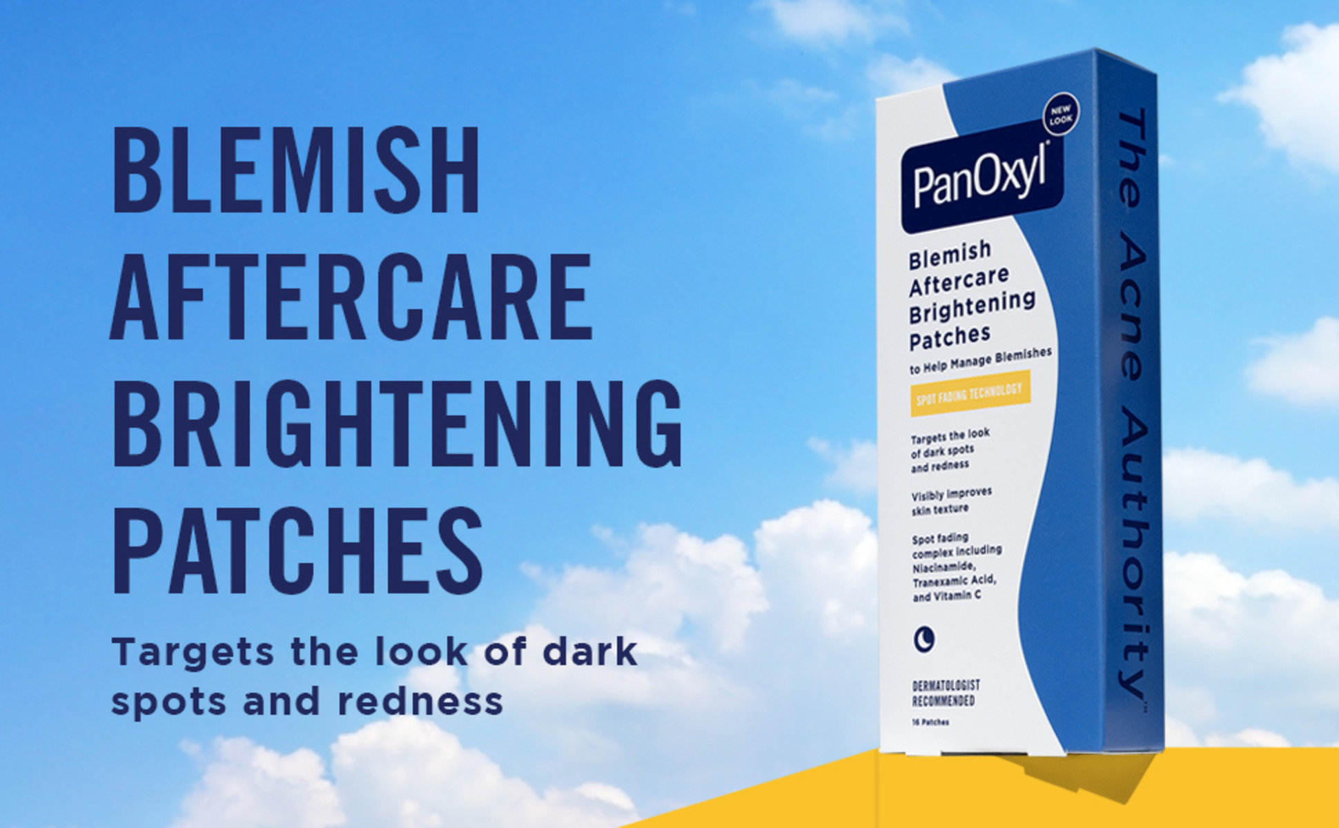 Blemish Brightening Patches - Targets the look of dark spots and redness