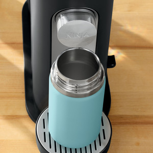 Ninja® PB040 Pods & Grounds Single-Serve Coffee Maker, K-Cup Pod  Compatible, 56-oz. Reservoir, 6-oz. Cup to 24-oz. Travel Mug Brew Sizes,  Iced Coffee Maker, Black 