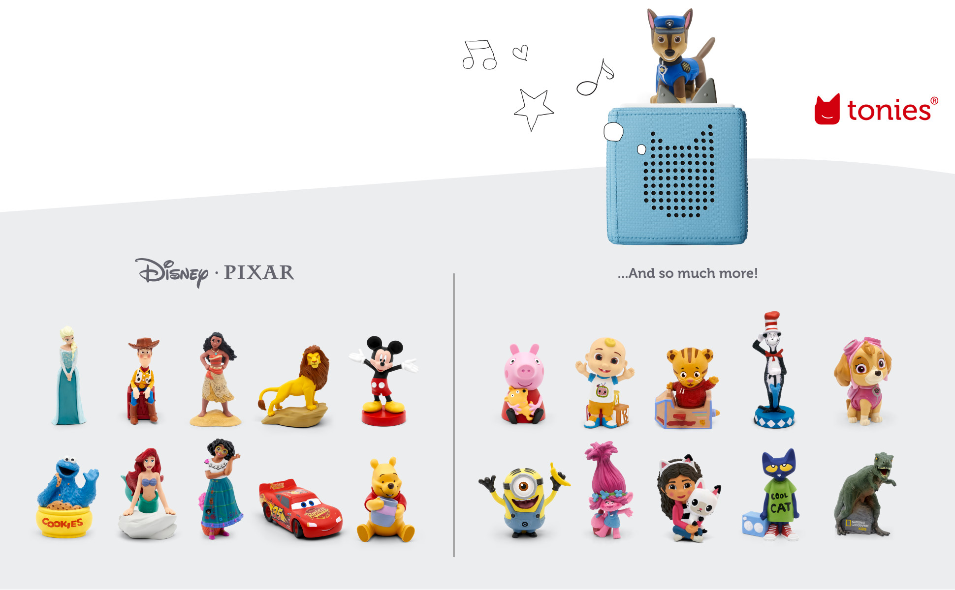 Tonies - Disney and Pixar Cars Tonie Audio Play Figurine