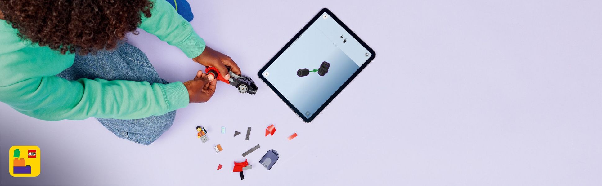Builders can zoom in, rotate sets in 3D and track their progress using the fun, intuitive LEGO Builder app.