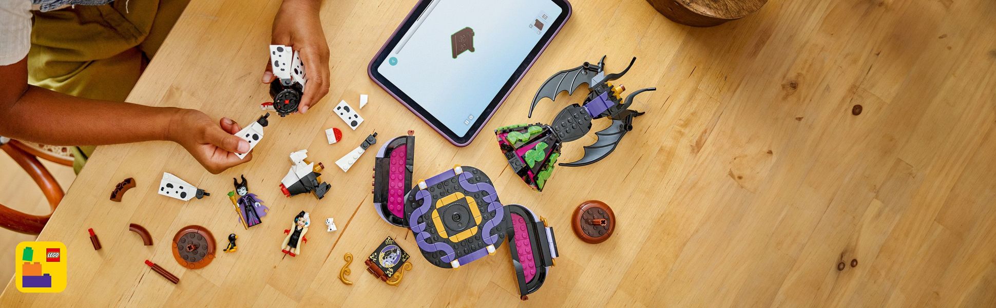 Builders can zoom in, rotate sets in 3D, save sets and track their progress using the fun, intuitive LEGO Builder app.