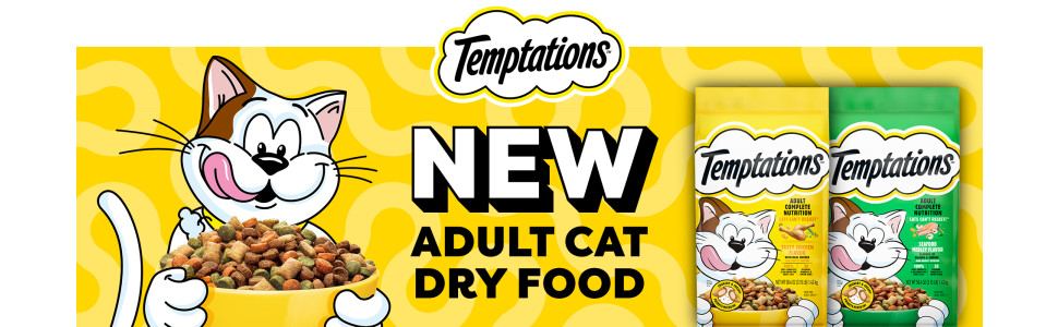 Temptations Adult Dry Cat Food Tasty Chicken Flavor 13.5 Lb. Bag