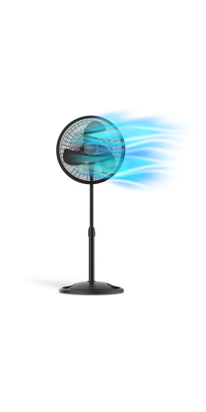 Lasko 47 in. H X 16 in. D 3 speed Oscillating Pedestal Fan - Ace Hardware