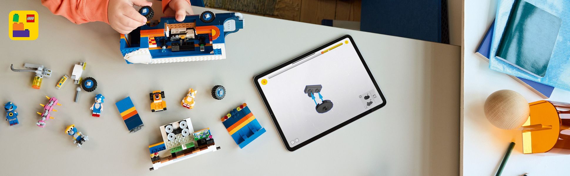 Builders can zoom in, rotate sets in 3D and track building progress using the fun, intuitive LEGO Builder app.