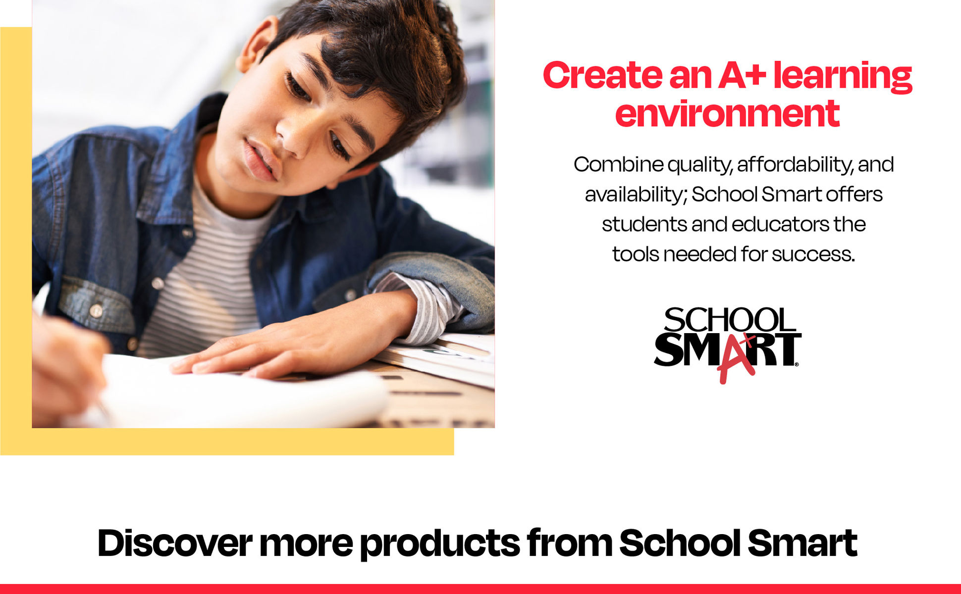 School Smart promotes affordable learning tools for students and educators.