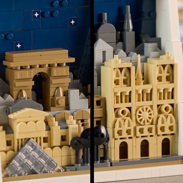 Build the Arc de Triomphe, Notre-Dame de Paris and more.