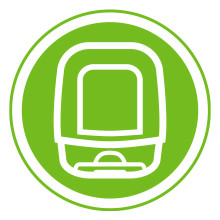 A green circle features a white line drawing of the hooded Breeze box.
