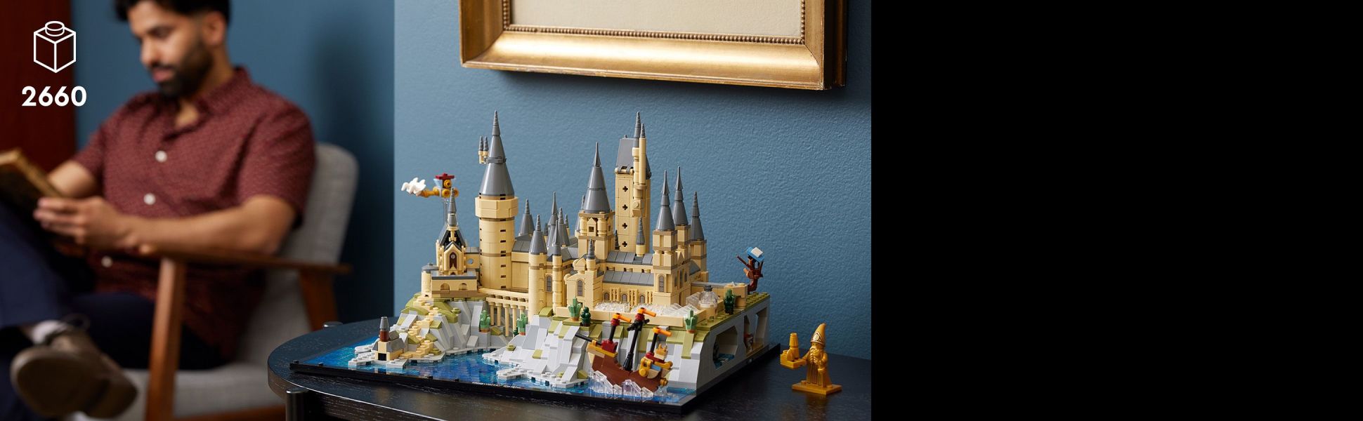 LEGO Harry Potter Hogwarts Castle and Grounds 76419 Building Set, Gift Idea  for Adults, Buildable Display Model, Collectible Harry Potter Playset