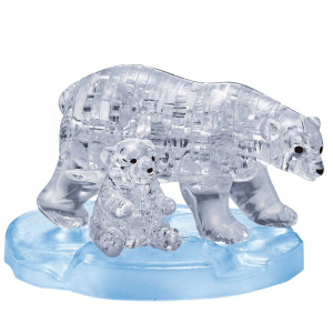 Set of 4 Polar Life Animal Part I 4D 3D Puzzle Realistic
