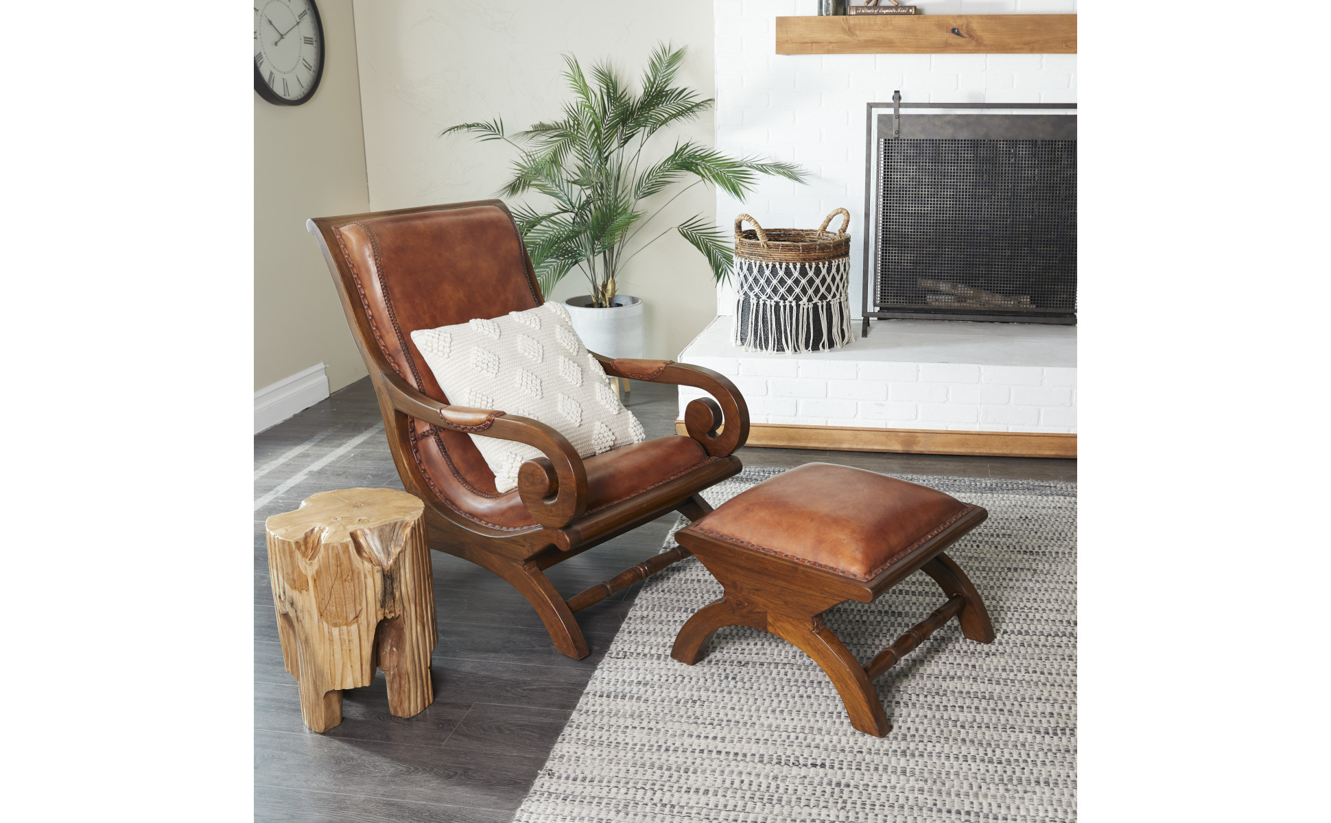 Patchwork leather chair | THE SUPERIOR LABOR / T.S.L CUB