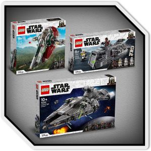 LEGO Star Wars Boba Fett Starship 75312 Building Toy - Mandalorian