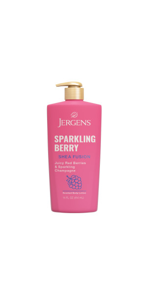 Jergens Shea Fusion Sparkling Berry Scented Body Lotion