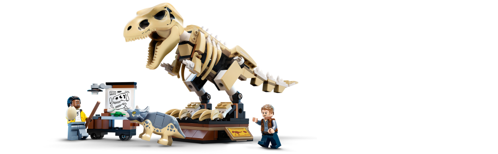 Lego 76940 jurassic world exposicao de fossil do dinossauro t.rex -  M.SHOP/LEGO - Brinquedos de Montar e Desmontar - Magazine Luiza