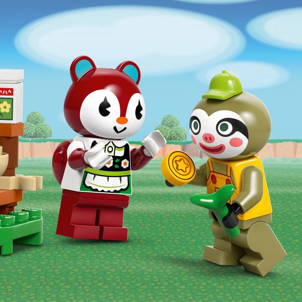 Includes Leif the sloth and Poppy the squirrel minifigures.