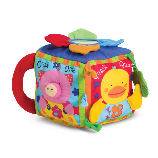 Melissa & Doug K's Kids Musical Farmyard Cube Educational Baby Toy