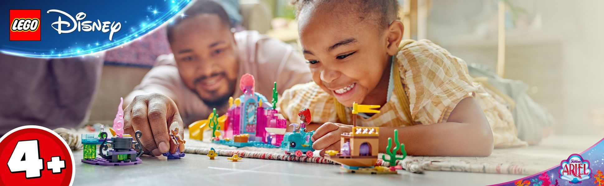 Boost play with a fun, learn-to-build LEGO building toy set for kids aged 4+ with a love for adventure and Disney characters.
