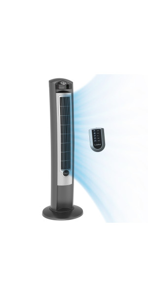 Lasko 42 Wind Curve Tower Fan with Ionizer and Remote Control