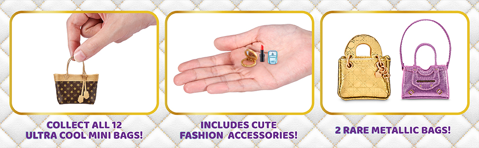 5 Surprise Mini Fashions--Deluxe Fashion Accessories For Barbies! — Pixie  Dust Dolls