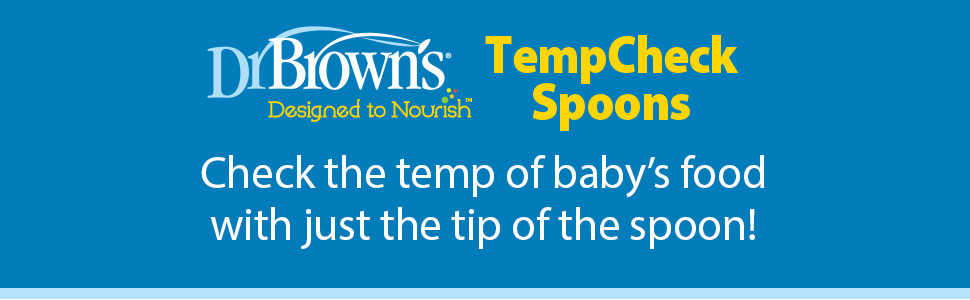 Dr. Brown's® Designed to Nourish™ TempCheck Spoons, 4-Pack