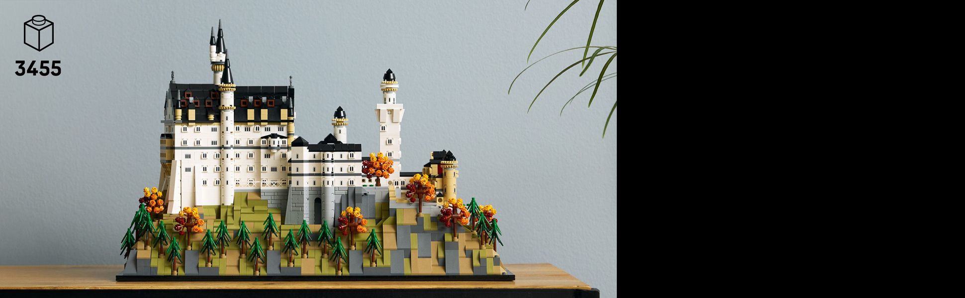 LEGO Architecture Neuschwanstein Castle 3D Puzzle, Bavarian Castle