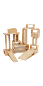 ECR4KIDS 10 Piece Wooden Tunnels and Arches - Walmart.com