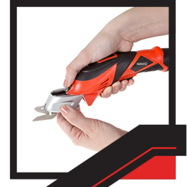 Electric Cardboard Cutter With LED Light - Rechargeable, Brushless Motor, Tungsten Steel Blade, Cuts Fabric, Leather, Carpet