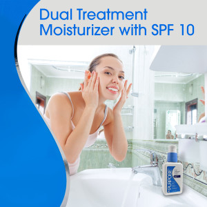 4 pack) Purpose Dual Treatment Moisturizing Lotion for Face, SPF