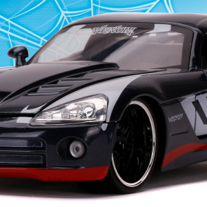 JADA 1:24 MARVEL SPIDER-MAN VENOM & 2008 DODGE VIPER DIE