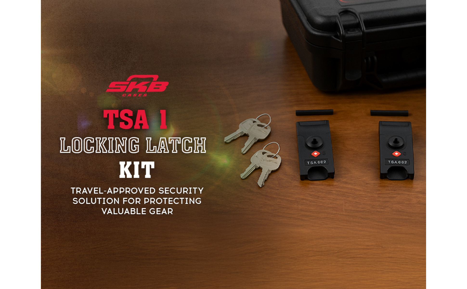 SKB TSA 1 Locking Latch Kit for iSeries Cases, Travel Approved