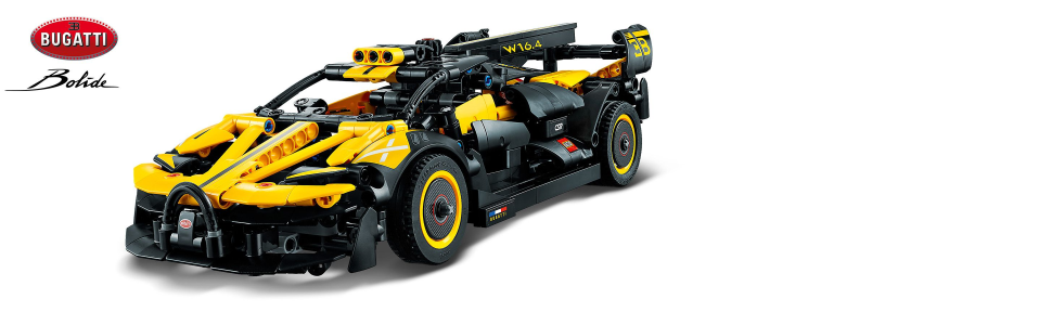LEGO Technic Bugatti Bolide Racing Car Building Set 42151 - Model and Race  Engineering Toy, Collectible Sports Car Construction Kit for Boys, Girls,  and Teen Builders Ages 9+ 