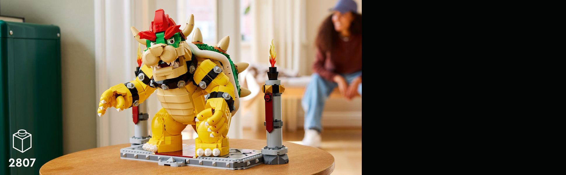 LEGO Super Mario 71411 Le Puissant Bowser, Figurine, Kit de Constructi