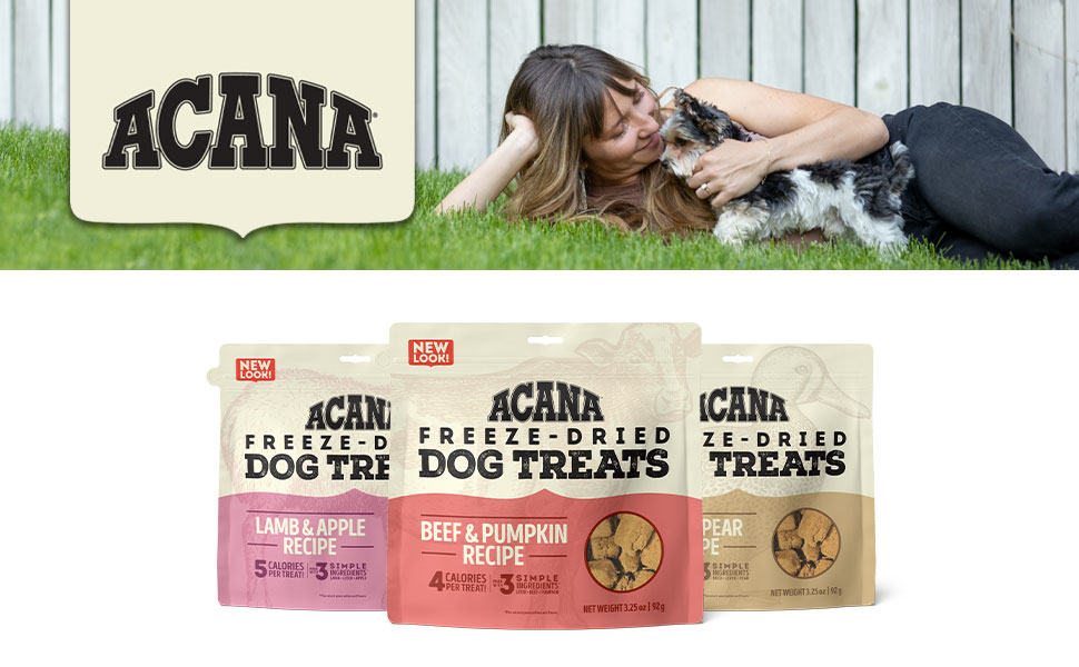 ACANA Singles Grain Free, Limited Ingredients & Freeze-Dried Duck and Pear  Dog Treats, 3.25 oz. | Petco