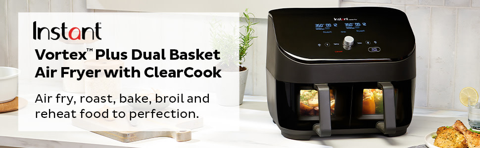 Instant Pot, Vortex Plus Dual Basket ClearCook Air Fryer - Zola