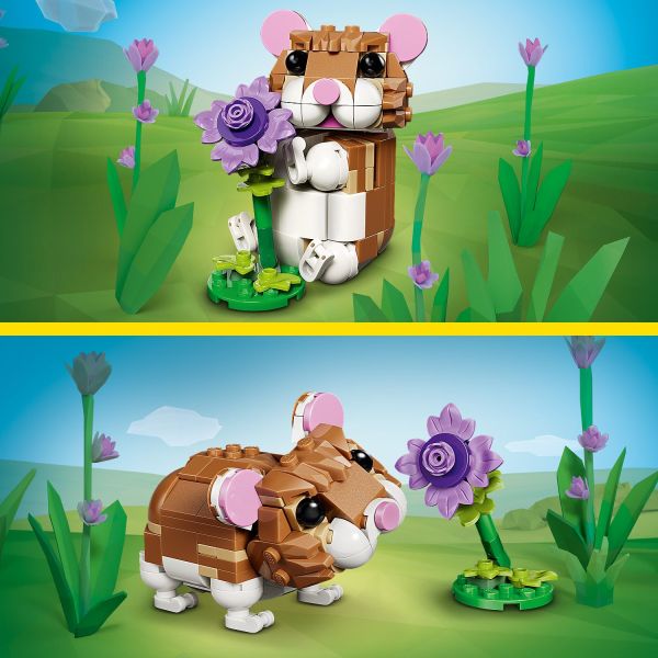 LEGO Creator 3 in 1 Cute Hamster with a Flower 31376 6581017