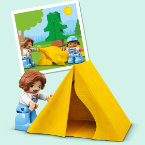 LEGO® 10946 DUPLO® Town Aventures en camping-car en famille Jouet Enfant 2+  ans, Set éducatif - Cdiscount Jeux - Jouets