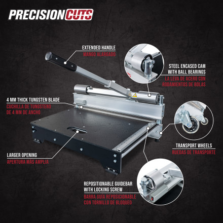 ROBERTS 25 in. Tungsten Steel Blade PrecisionCuts Pro Multi-Floor