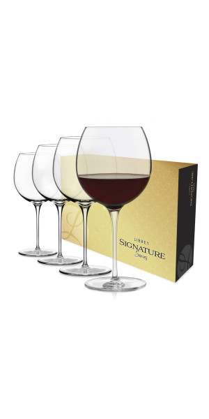 Libbey Signature Kentfield Balloon Red Wine Glass Gift Set