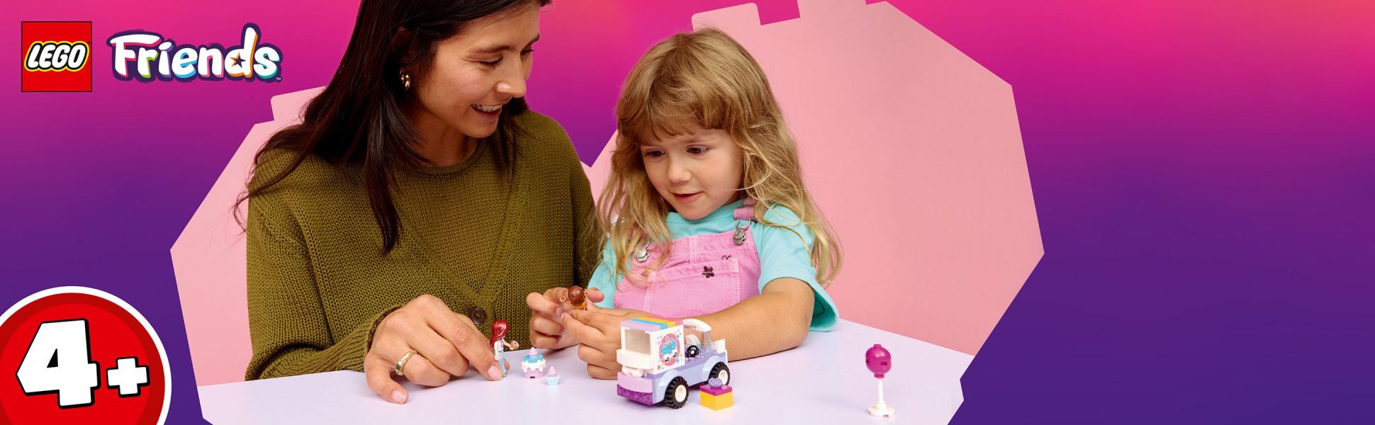 Inspire kids ages 4 and up to build their own stories filled with unicorn details and birthday surprises!