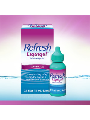 Refresh Liquigel Lubricant Eye Gel Preserved Tears, 0.5 fl oz (15 mL)