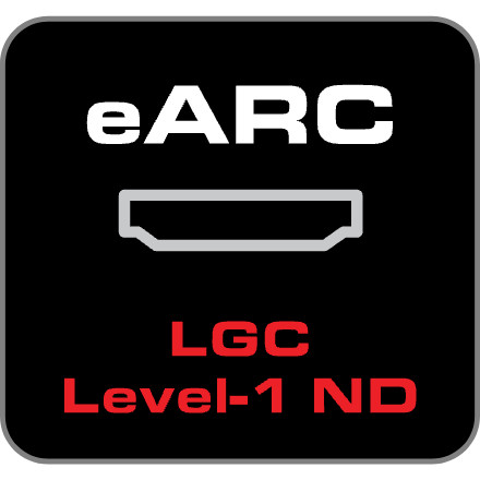 HDMI - eARC: LGC + Level-1 Noise Dissipation
