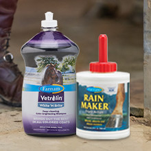 Farnam Vetrolin White 'N Brite Shampoo | Deep Cleaning Color Brightener For Horses & Dogs, 32 Oz