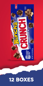 CRUNCH Milk Chocolate and Crisped Rice, Share Size Candy Bars, Share Pack,  2.7 oz