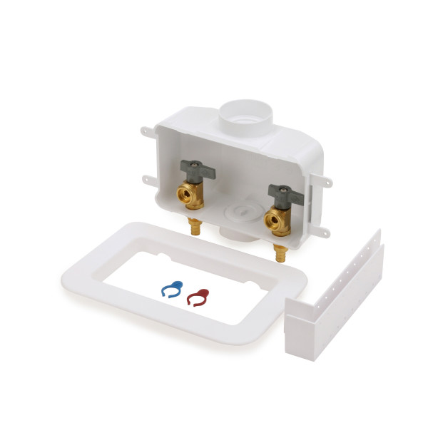 Oatey Centro II 1/2 in. Brass PEX1807 Washing Machine Valves (1/4