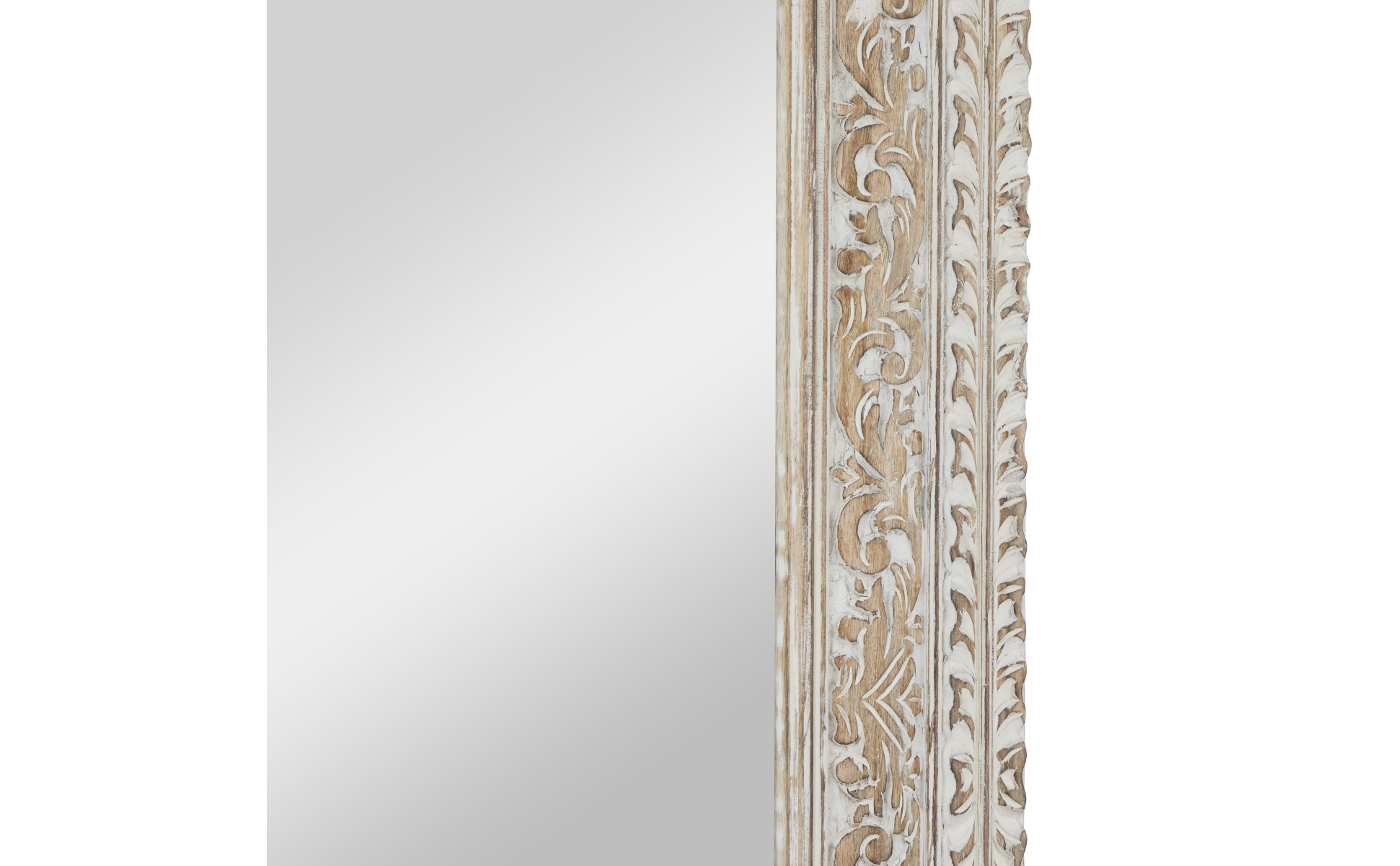 インセットミラー　ホワイト　ブルックリンスタイル　カリフォルニアスタイル インセットミラー ナチュラル ブルックリンスタイル