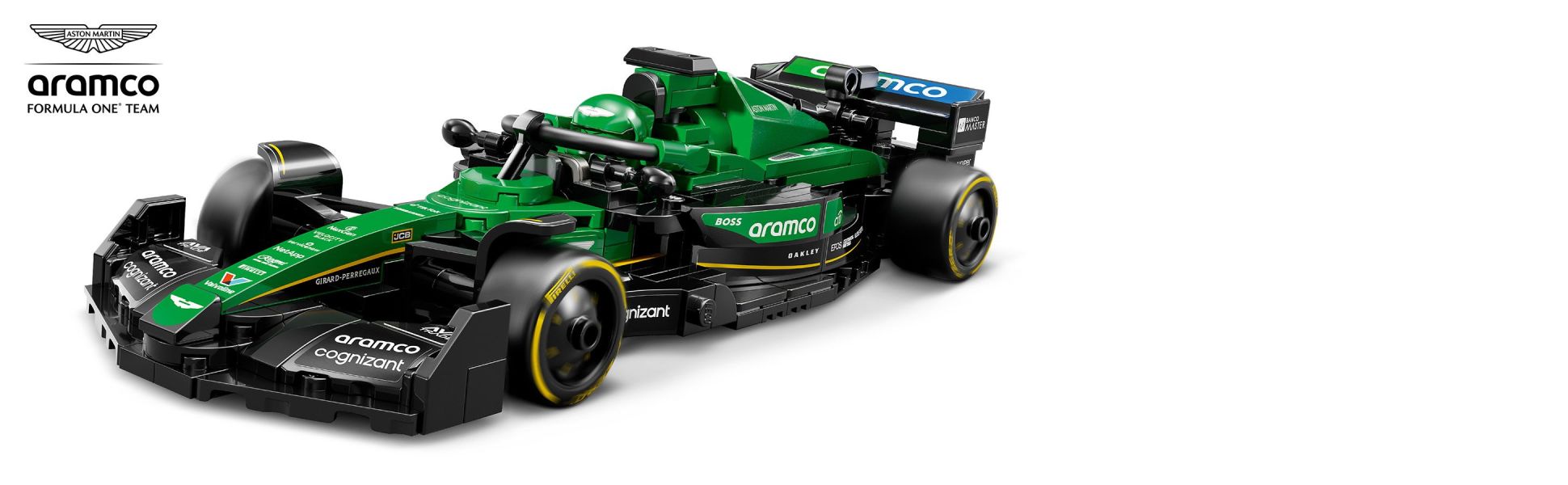 LEGO Speed Champions 77245 Aston Martin Aramco F1® AMR24 Race Car