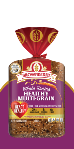 Brownberry Whole Grains Healthy Multi-Grain Bread, 24 oz